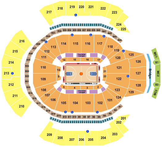 Chase Center Portland Trail Blazers Seating Chart